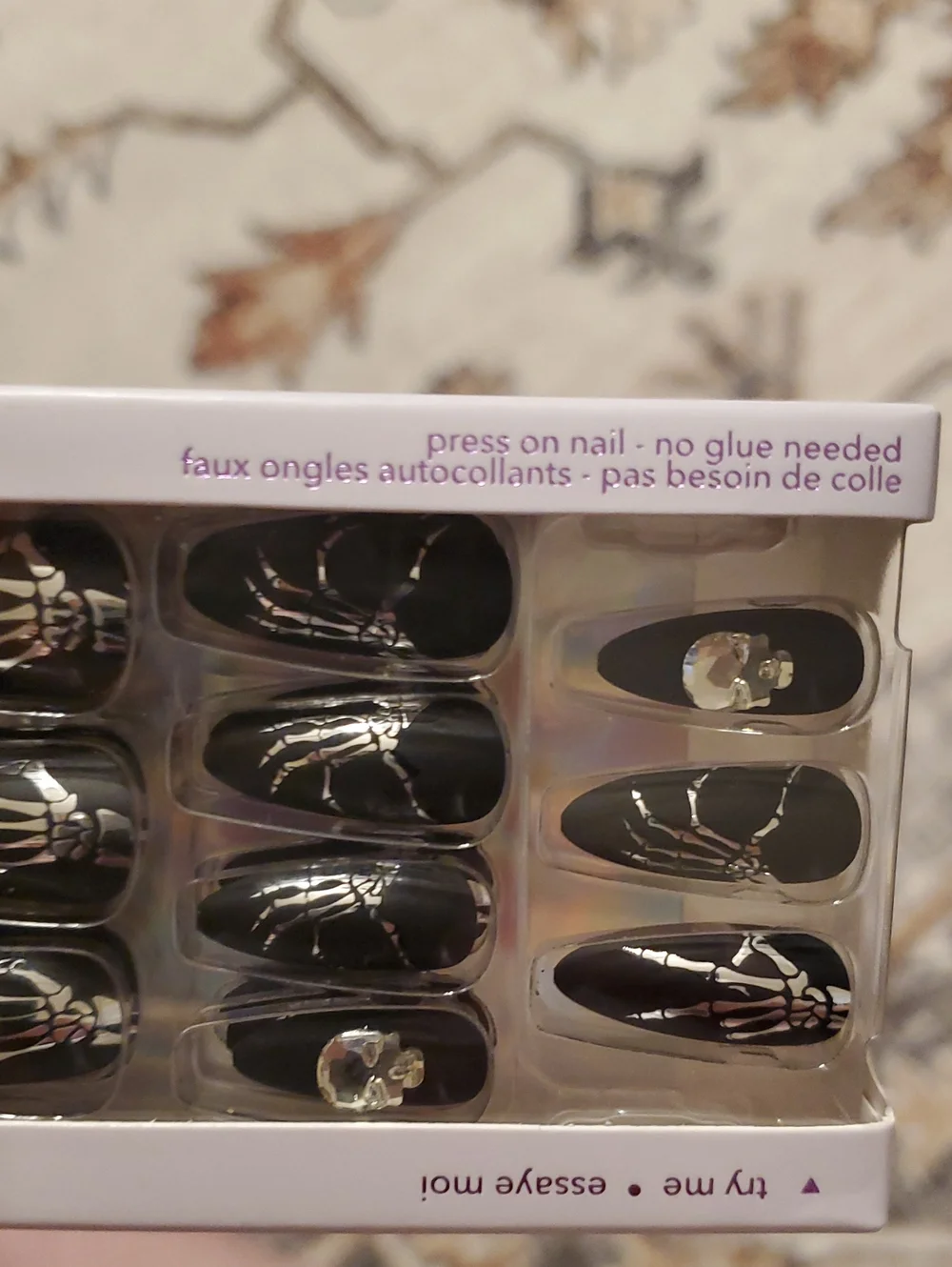 Claire's Limited Edition Halloween Faux Press-On Nails